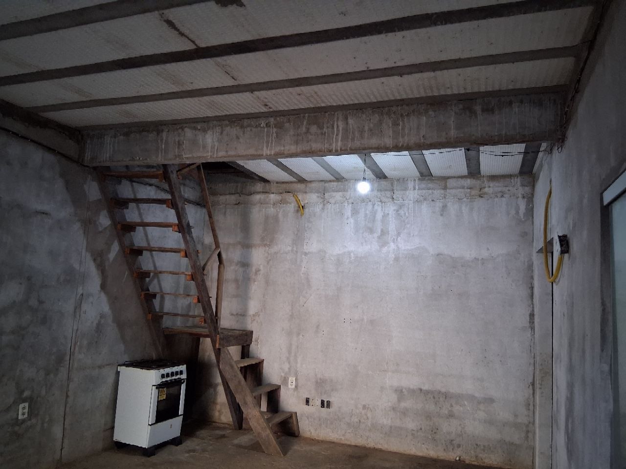 Cozinha com acesso para a laje