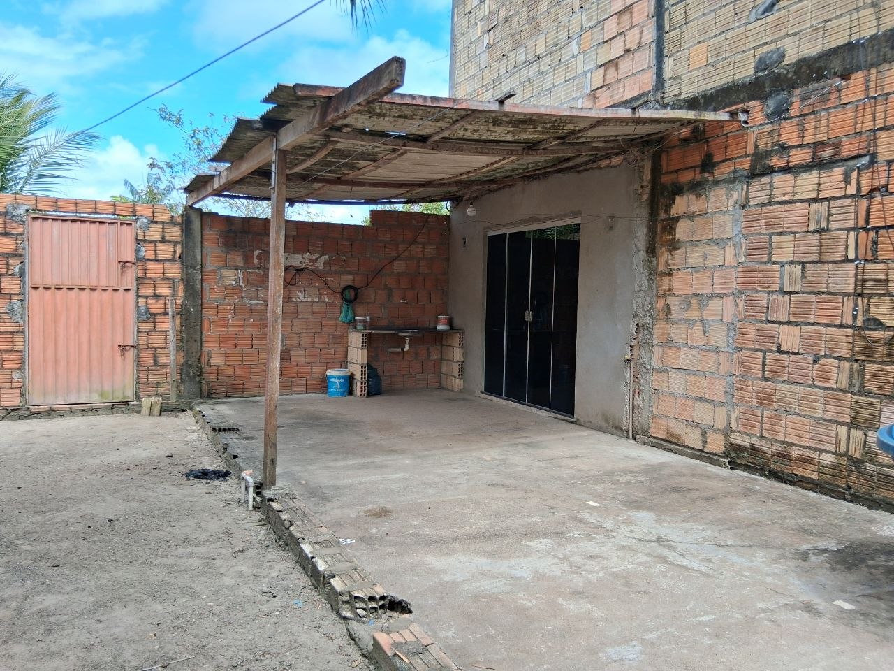 Área de serviço e quintal